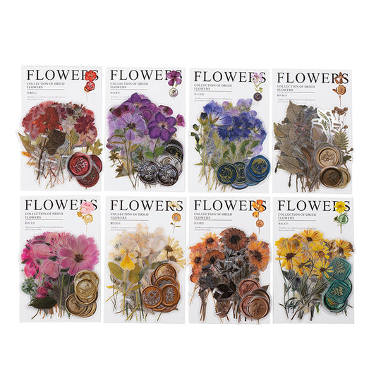 Flower collection series wax dried flower decoration material