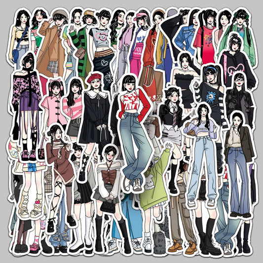 50 Fashion Outfits stickers